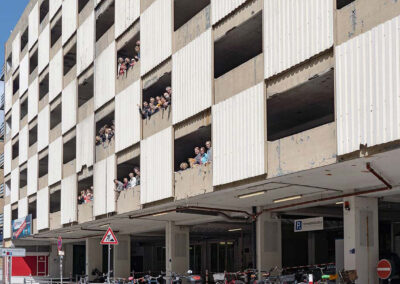 Transformation eines Parkhauses